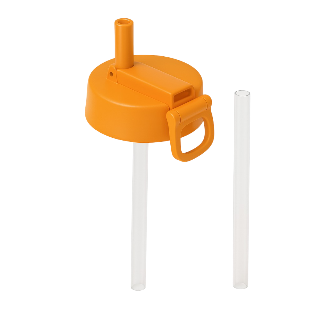 Straw Lid - Peach